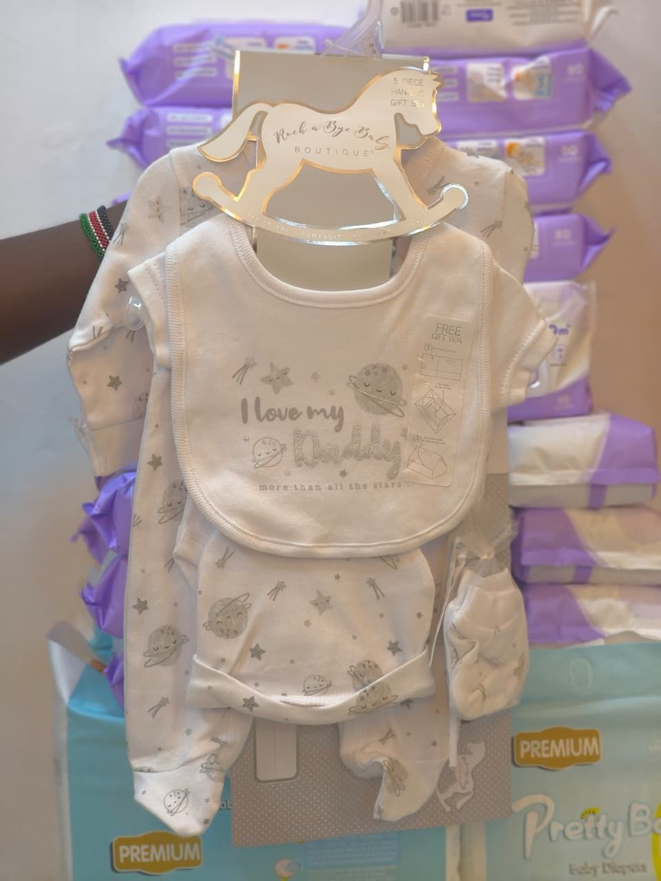 option 3, 5-Piece Layette Set (Onesie, Bib, Hat, Mitts, etc.).jpeg