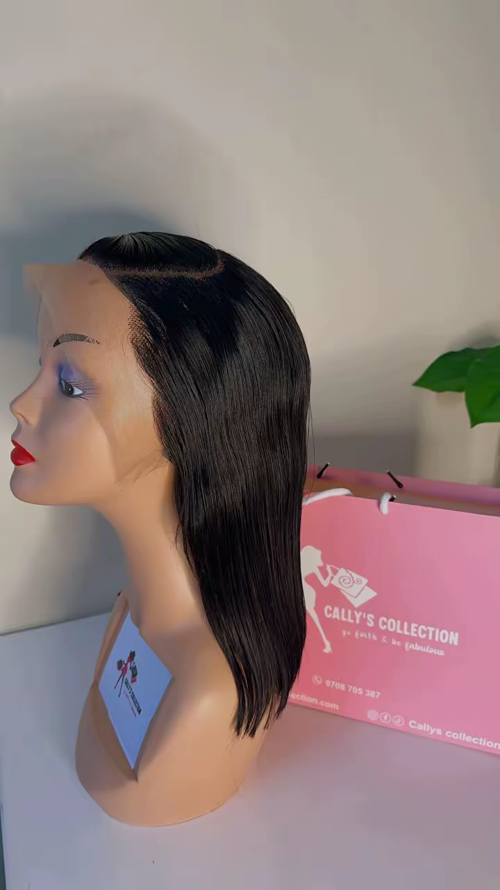12 INCHES DOUBLE DRAWN WIG