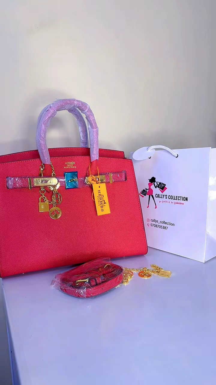 30cm Pink Hermes bag