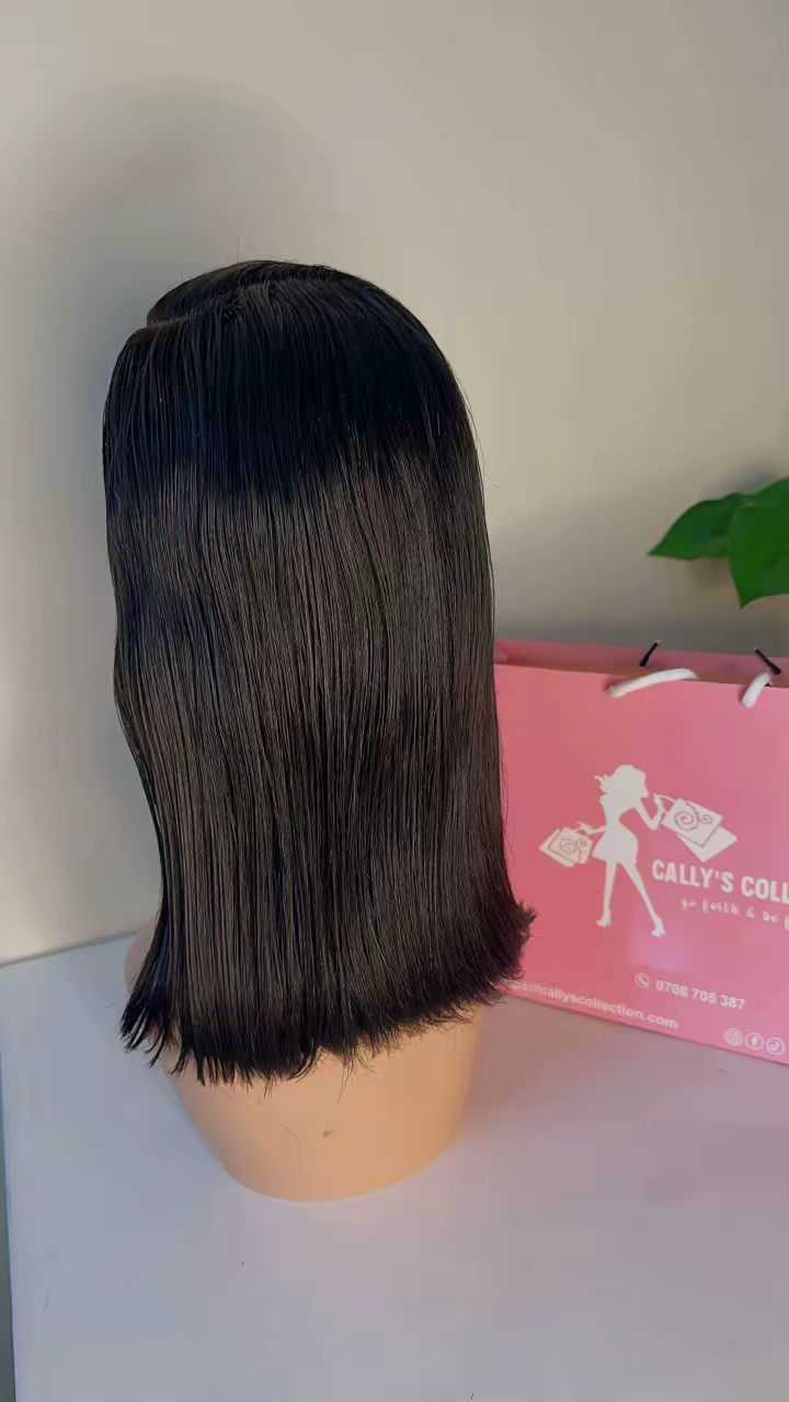 12 INCHES DOUBLE DRAWN WIG