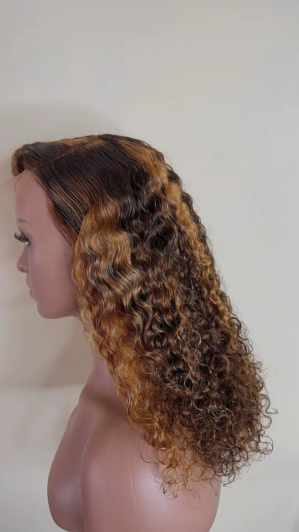16 INCHES WATER CURL WIG- PIANO