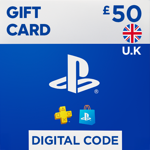 PSN CARD UNITED KINGDOM £50