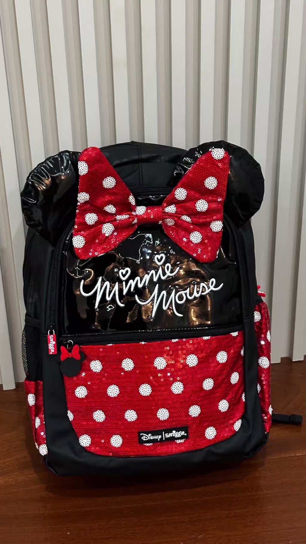 Sawi Kids Smiggle Disney Minnie Mouse Sequin Backpack – 42cm x 30cm